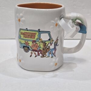 Rae Dunn Scooby Doo & The Gang Mug "Mystery Team" Mug New